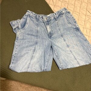 Light Blue Denim Shorts